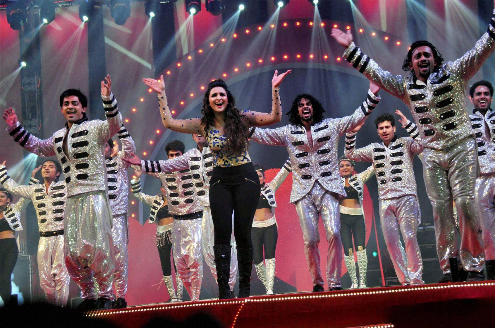 Bollywood stars performs at Saifai Mahotsav in Etawah district 