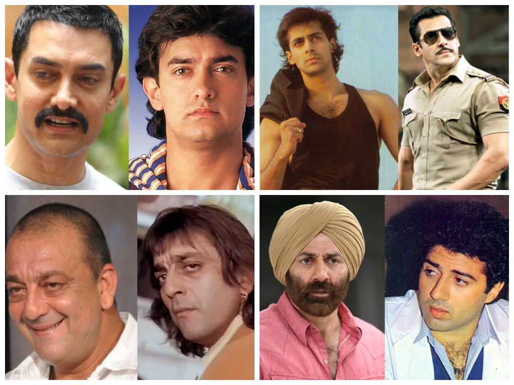 Bollywood Actors -Then and Now
