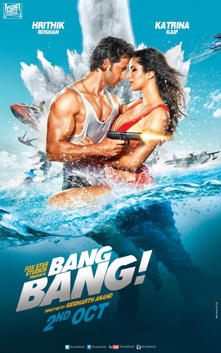 Bang Bang 1st look: Hrithik Roshan-Katrina Kaif’s hot chemistry revived