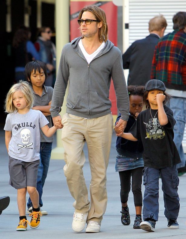 Brad Pitt enjoys fatherhood