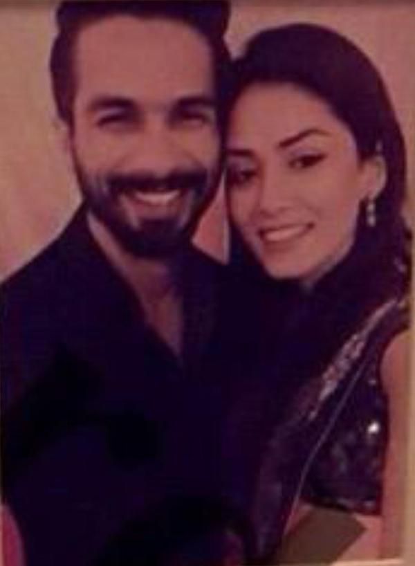 Here's Shahid and Mira's First Couple Photo to Float Online