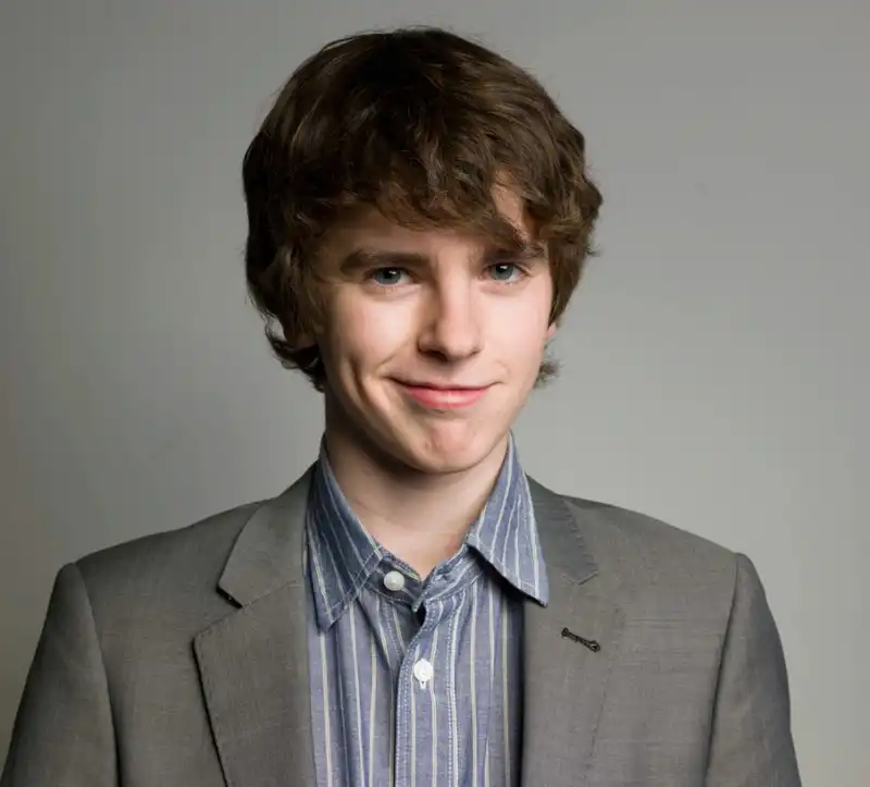 Freddie Highmore has aspirations to be considered for Spiderman 