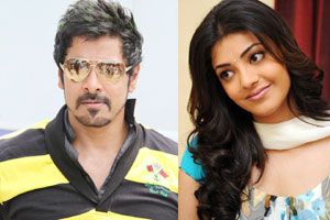 Kajal Aggarwal to share screen space with Vikram for first time