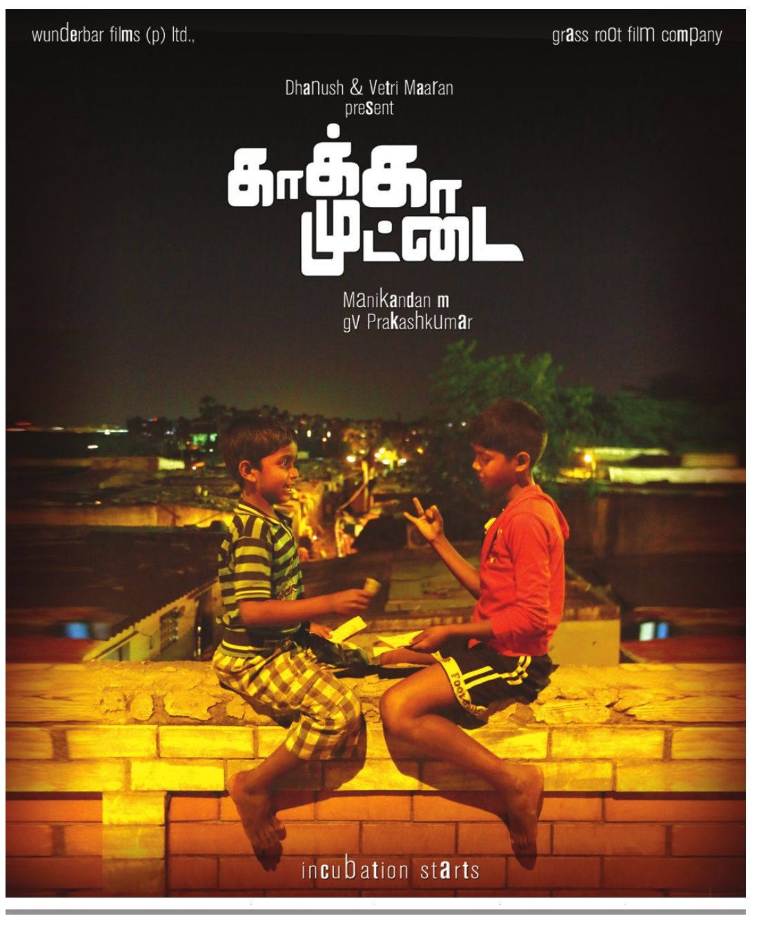 Kaaka Muttai to have its world premiere at the TIFF
