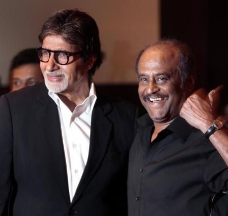 A special guest comes to meet Big B in Chennai