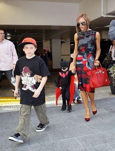 Victoria Beckham forgets son Brooklyn in the kitchen on way to school