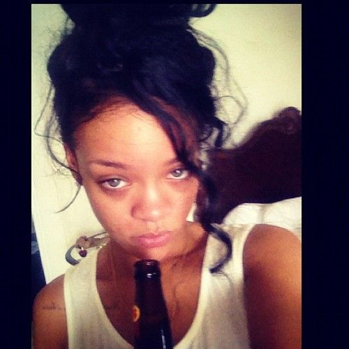 Rihanna says sorry to granny for drinking beer on her funeral