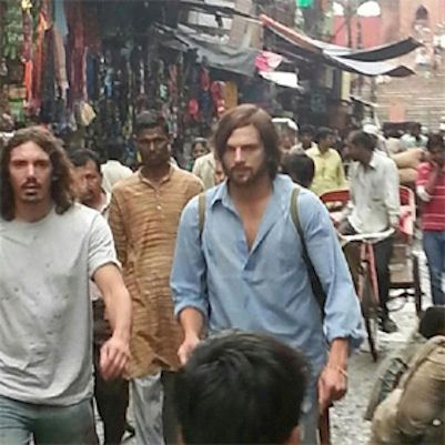 Ashton Kutcher spotted in Delhi