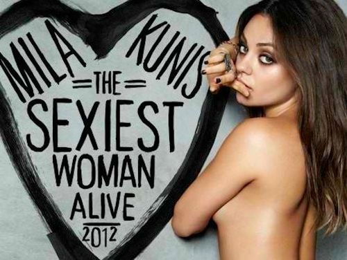 Mila Kunis named sexiest woman alive by Esquire mag