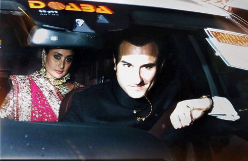 Saif Kareena’s wedding reception: A truly royal affair