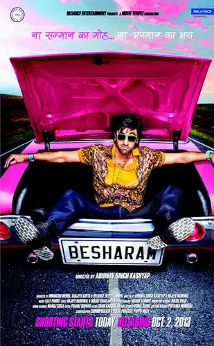 Ranbir Kapoor spotted shooting with a painted face for Besharam