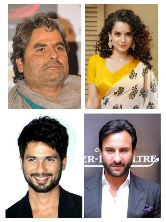 Saif Ali Khan, Shahid Kapoor, Kangana Ranaut to feature in Vishal Bhardwaj’s dream project ‘Rangoon’