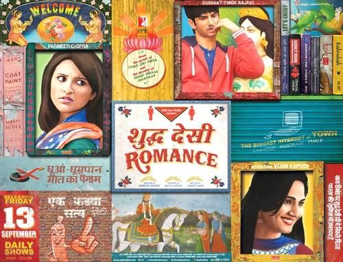 Shuddh Desi Romance: First look revealed featuring Sushant Singh Rajput, Parineeti Chopra