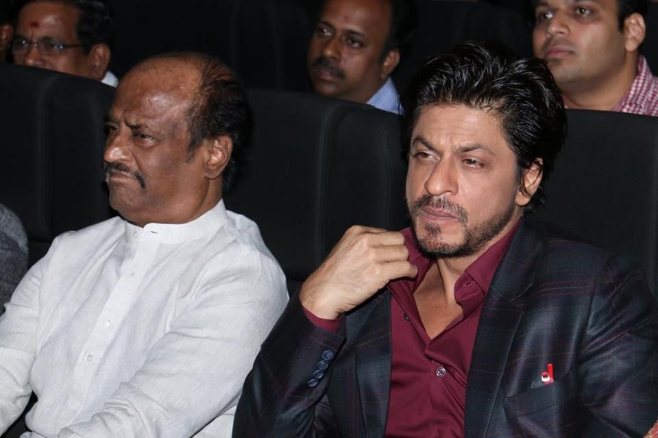 Shah Rukh Khan is a big fan of Rajinikanth